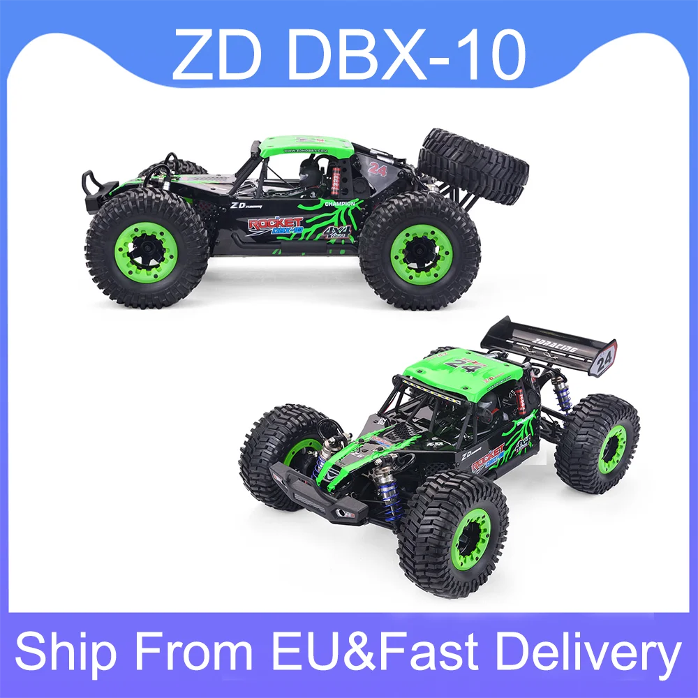 ZD DBX-10 RC Car 1/10 4WD 80km/H 2.4G Brushless High-Speed Remote Control Desert Off-Road Vehicle RC Car Toy Gifts for Kids