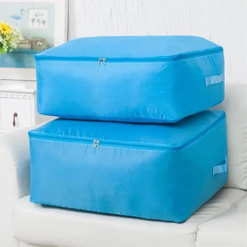 2024 Maximize Your Space with This Large Zipper Clothes Organizer Bag - Perfect for Bedding Storage