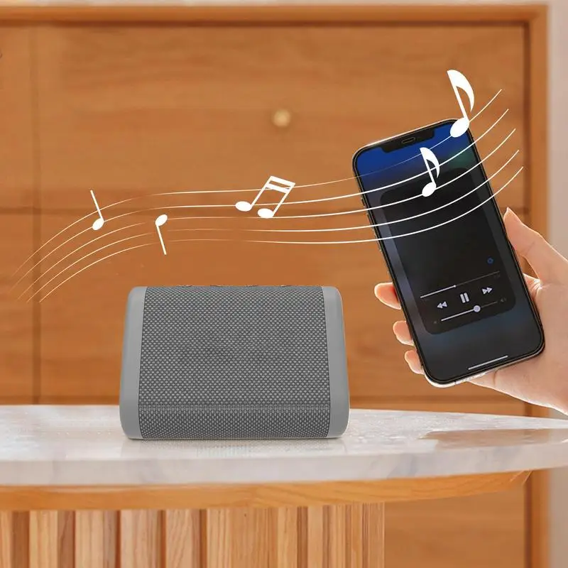 Altavoces inalámbricos, altavoz Retro compacto de viaje con luz RGB, sonido estéreo, Control táctil, dispositivos tecnológicos, batería de larga duración