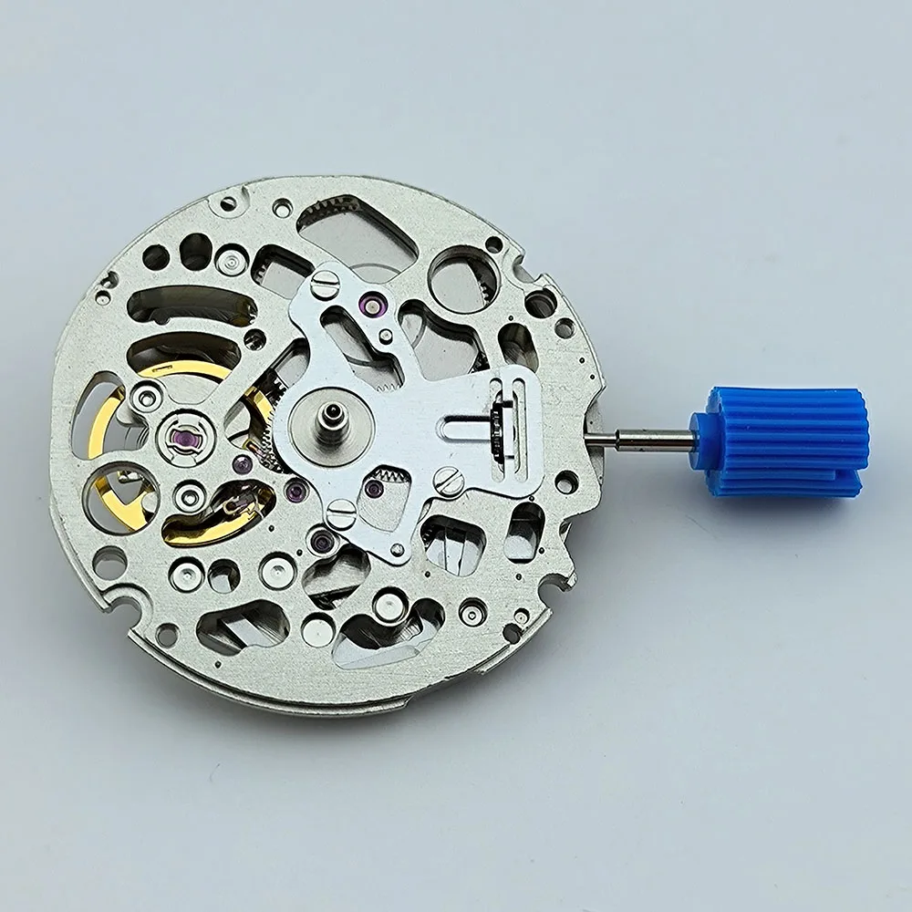 Movimiento NH70 de 3 en punto, esqueleto de movimiento automático mecánico para relojero, piezas de repuesto para reparador de relojes