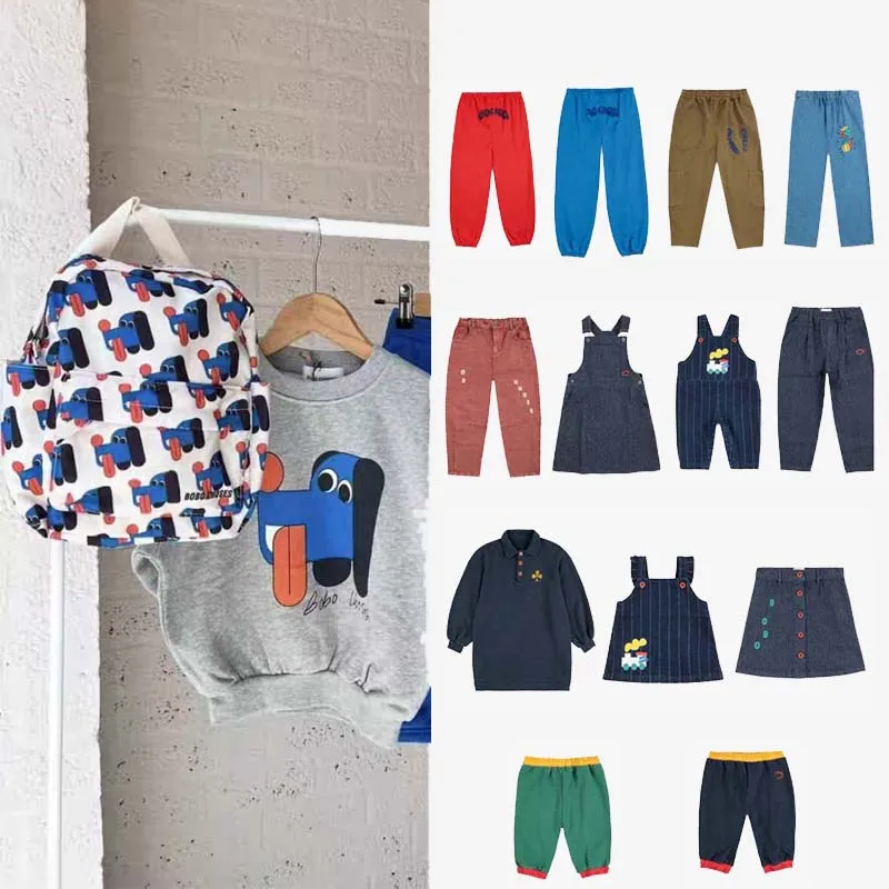 

PER-SALE 2025 Autumn Winter BC Boys Girls Cute Skirts Print boys pants girls dress Sets Baby Girls Pants Kids Boutique Clothes