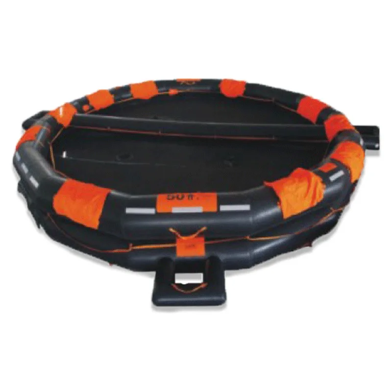25-Person Life Raft Type K Open Marine Life Raft 6-25 Person Fishing Boat Life Raft Water Rescue Survival
