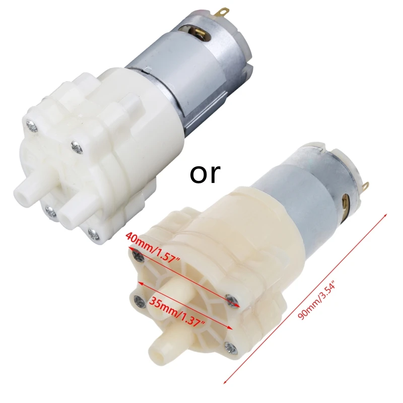 1 Pc Mini Pompa a Membrana Autoadescante a Spruzzo Motore 12V Micro Pompa per Distributore di Acqua