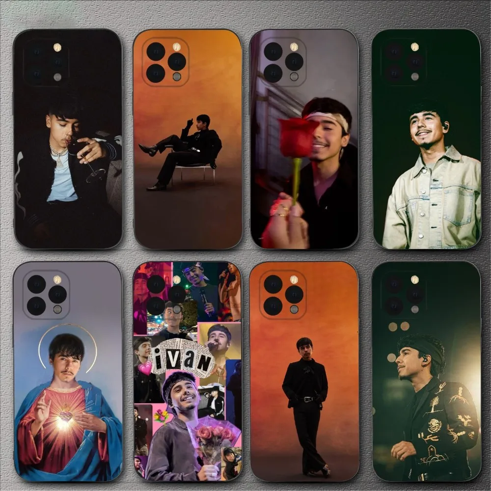 

I-Ivan C-Cornejo Phone Case For iPhone 16,15,14,13,12,11,XS,XR,X,8,7,Pro,Max,Plus,mini Silicone Black Cover