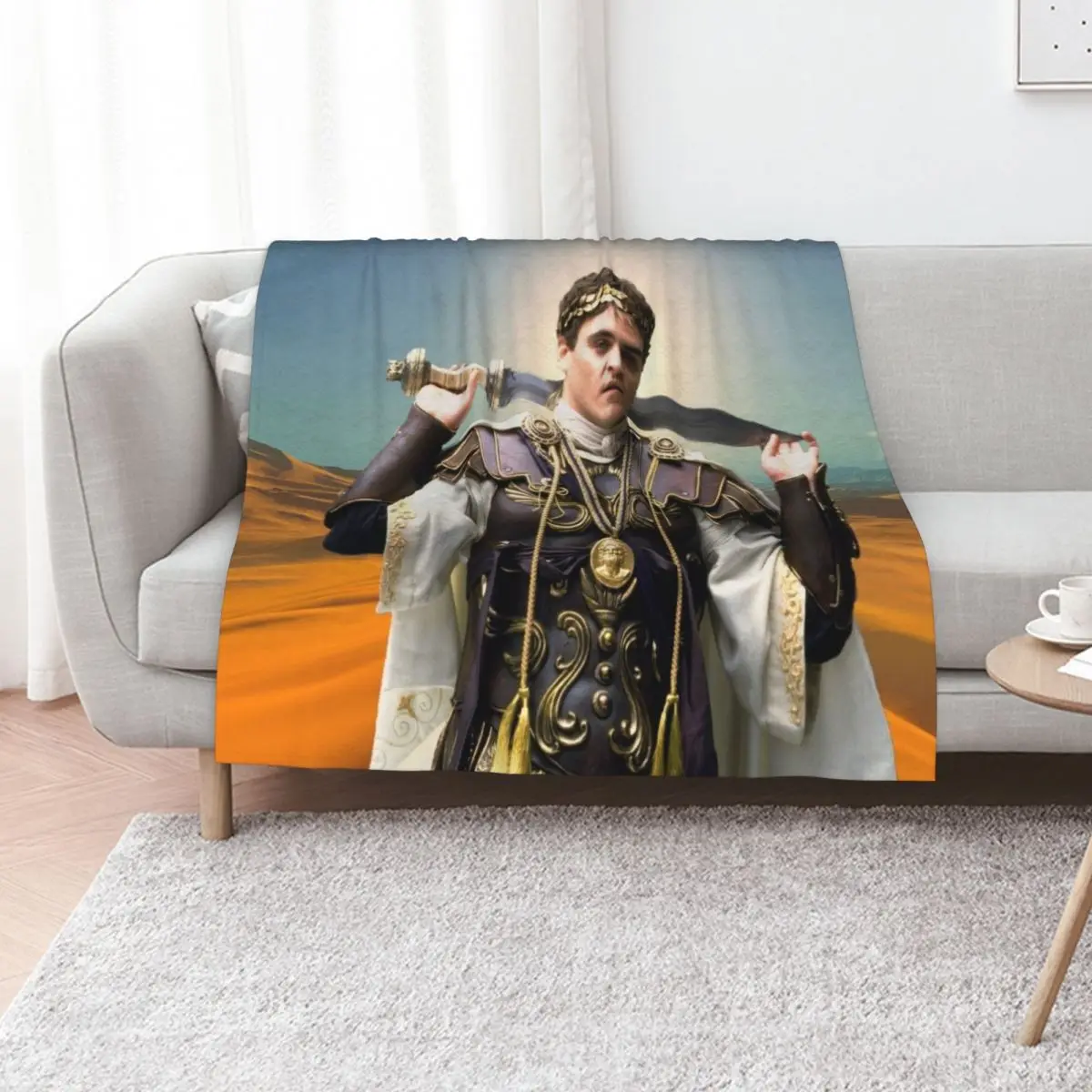 

Joaquin Phoenix - Gladiator 2 Throw Blanket christmas decoration Decorative Sofas Polar Beautifuls Blankets