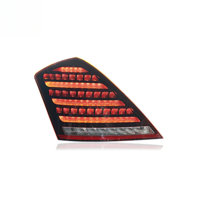 Suitable for 06-12 Mercedes-Benz S-Class W221 tail light assembly modification to Maybach diamond style LED running lights