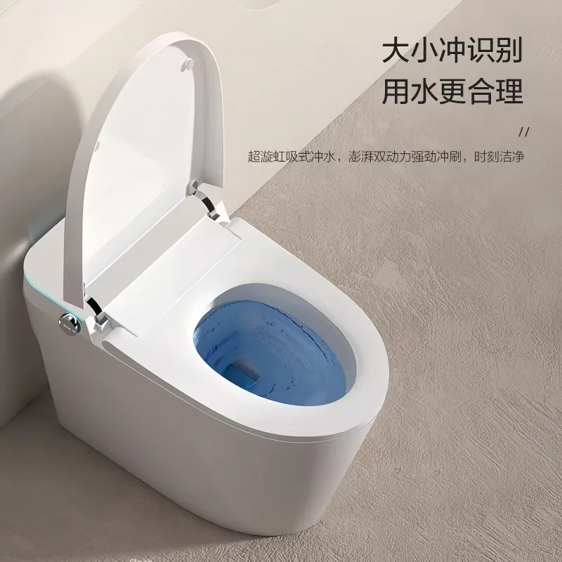 Customized Smart Toilet, Light And Intelligent, Fully Automatic Integrated Siphon Instant Water Tank, No Water Pressure Limit view 4