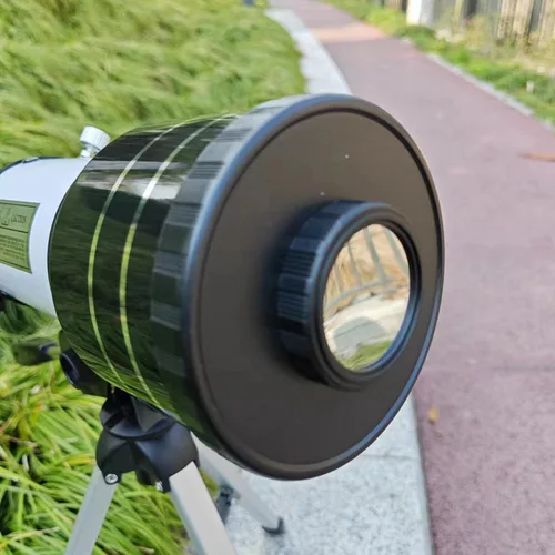 Imagen 2 del producto Filtro Solar de 40mm, lente de membrana de película solar para accesorios de telescopio astronómico, película Bard de observación de punto solar Universal