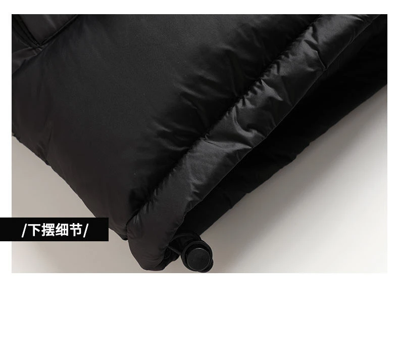 Winter New parka Fashion Thick Warm Cotton Jacket Men's Casual Loose Sports Plus Large Hooded coat