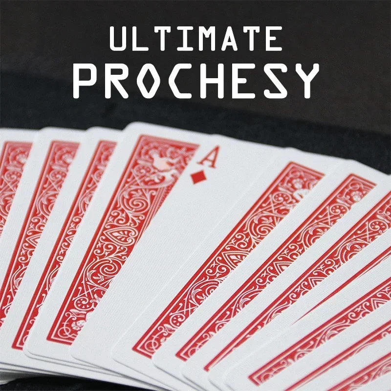 Ultimate Prophesy Card Magic Tricks Close Up Magic Mentalism Prediction Magia Magie Magician Prop Deck Illusion Gimmick Tutorial