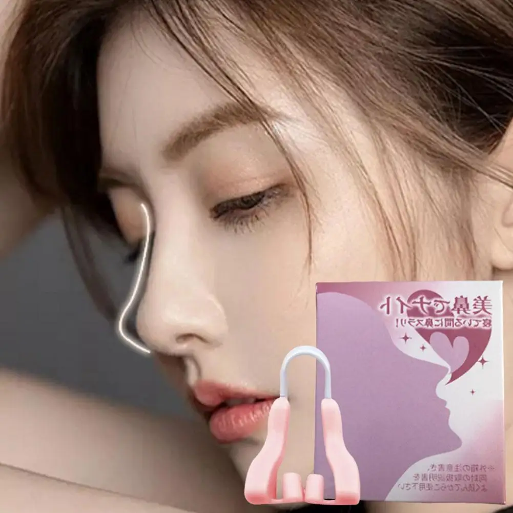 Magic Nose Shaper คลิปจมูกยก Shaper Shaping Slimmer Straightener ซิลิโคนความงามไม่เจ็บสะพานจมูกเจ็บปวดจมูก To O0G7