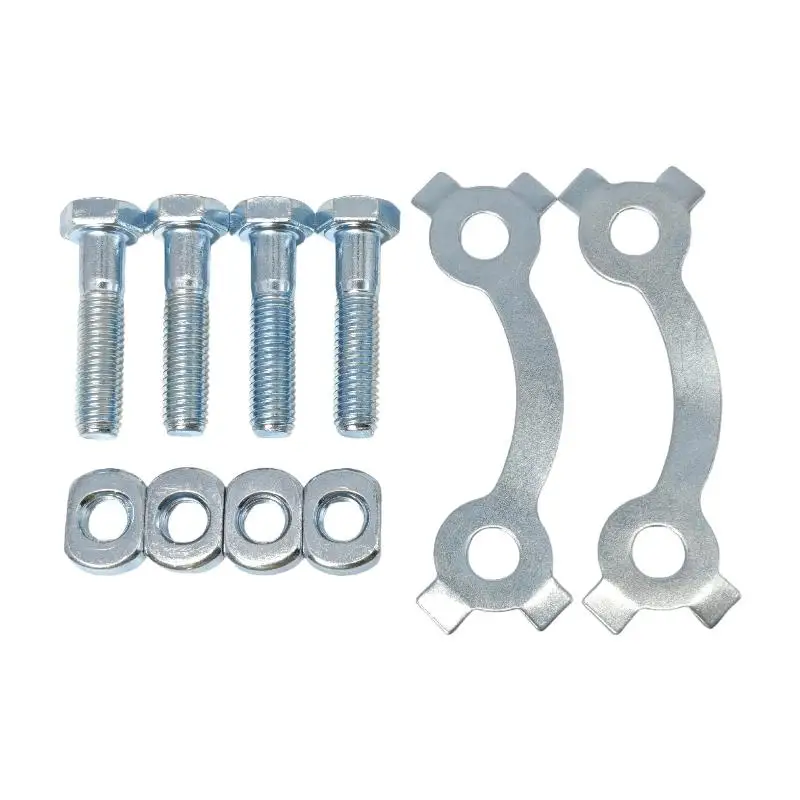 New Silver Rear Sprocket Bolts With Retainer Locker For CG125 GS125 JH-70 Pit Dirt Bikes Motorcycle