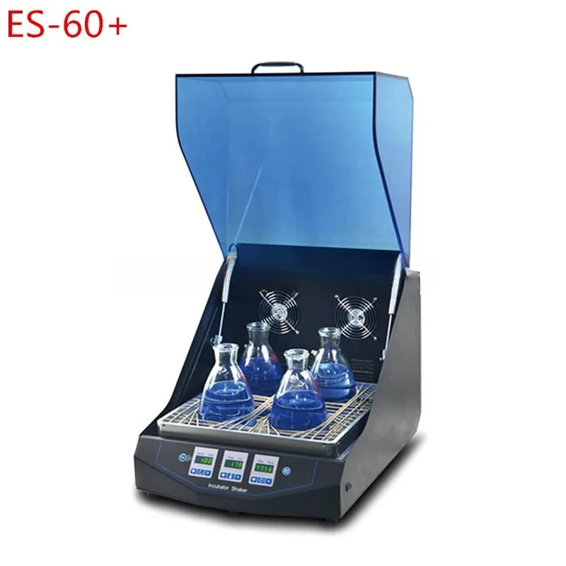 Fast shipping CE ES-60+ Temperature Controlled Incubator & Shaker 50~300rpm R.T.+5 ~60 Centigrade Top Quality