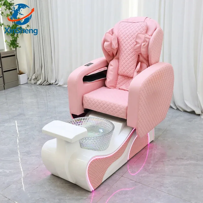 

Nail Salon Foot Massage Sofa, Automatic Back Massage Chair in Beauty Salon and Barbershop, SPA Shop Furniture Factory Wholesale