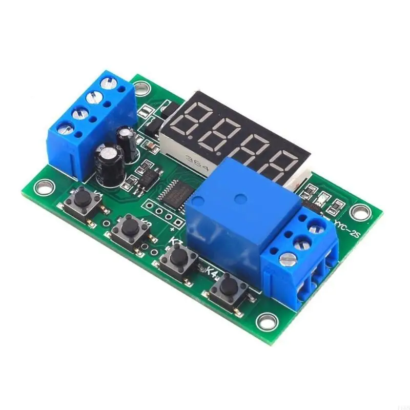 YYC-2S Adjustable Timer Relays Module 1CH with LED Display For Automation Control 5V Time Delay Ranging 0.01s to 999m