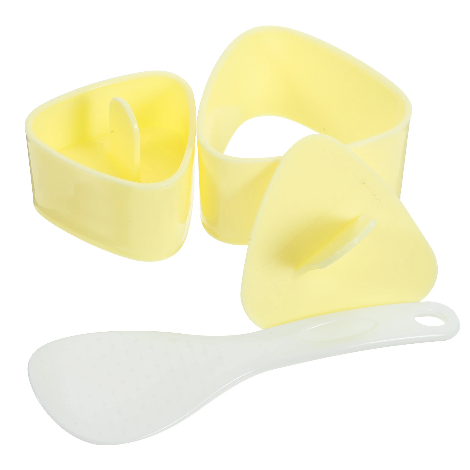 

Rice Ball Mold DIY Sushi Tools Reusable Onigiri Kitchen Utensils Fun Shapes Easy Use Professional Look Children Involved Reduce