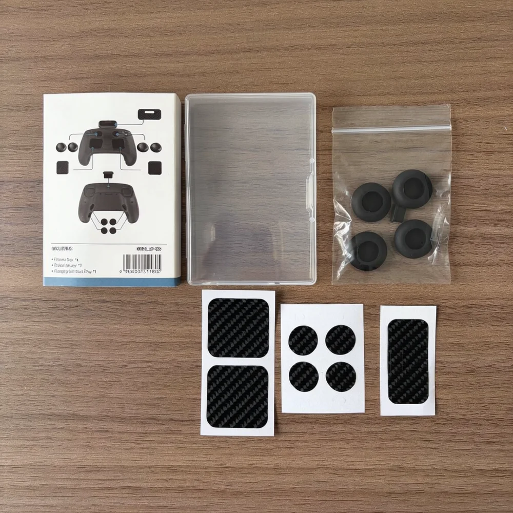 Comprehensive Protection Set For For Steam Controller 2 Silicone Analog Caps Anti Dust Stopper Sticker Skin Gaming Gear Kit