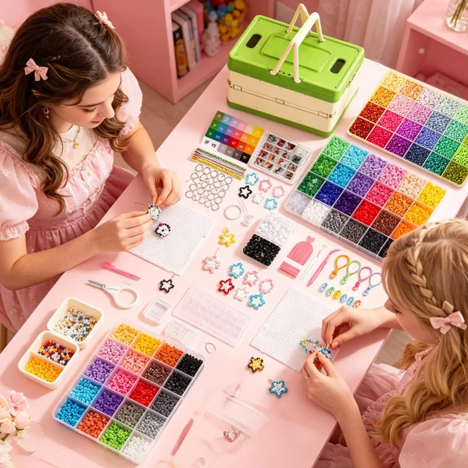 perles-a-fusionner-pour-l'artisanat-kit-de-perles-a-faire-fondre-pour-la-creation-d'art-la-decoration-pour-debutants-enfants-jeunes-adolescents-adultes-maison-appartement