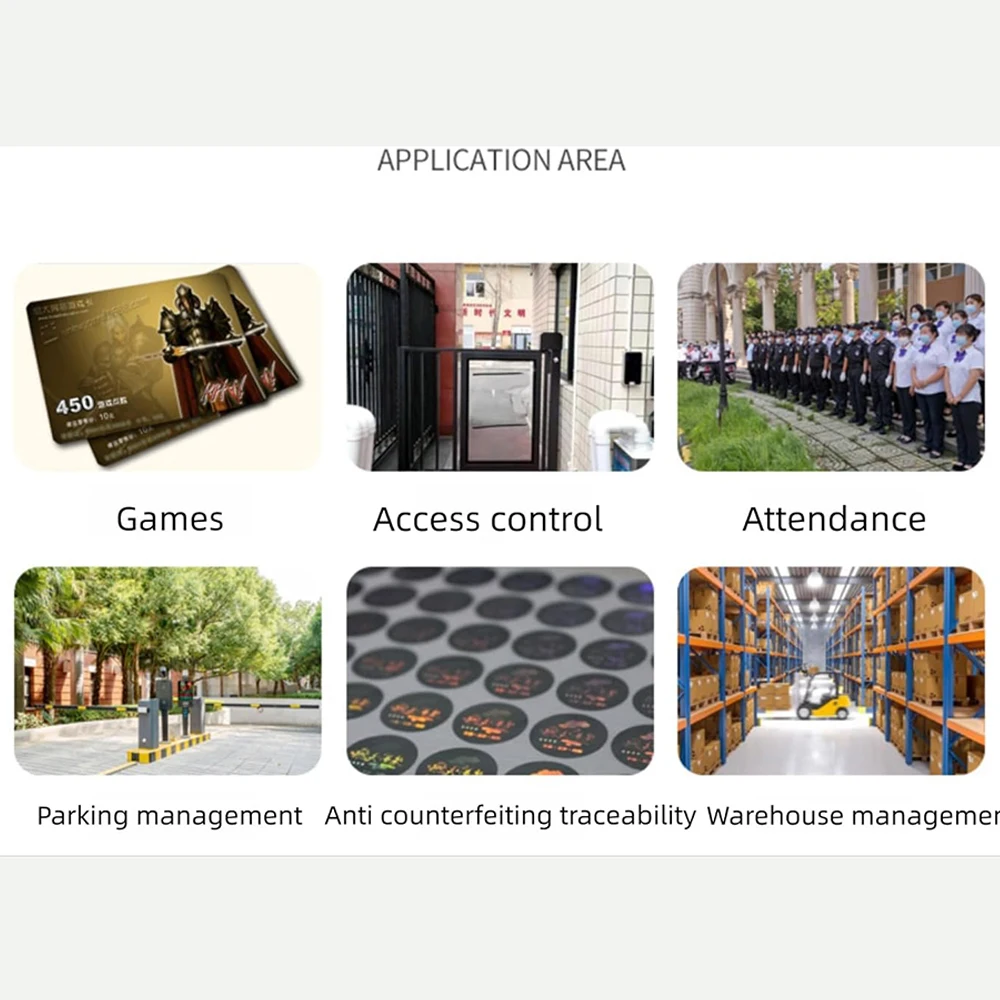 ملصقات NFC Tag NFC باللون الأبيض NTAG215 بطاقات NFC للعملات المعدنية المستديرة القابلة لإعادة الكتابة مع ظهر لاصق متوافق مع وظيفة Tagmo NFC