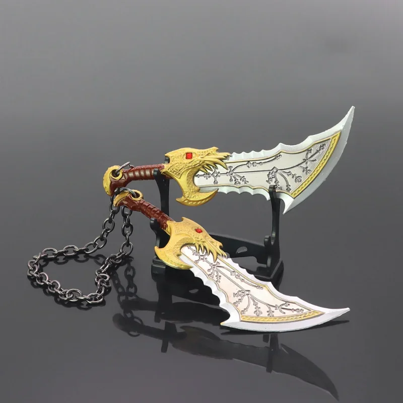 God of War Weapon Blade of Chaos Kratos The New Sword Metal Weapon Model Katana Sword Samurai Toy Anime Game Gift Toys for Boys