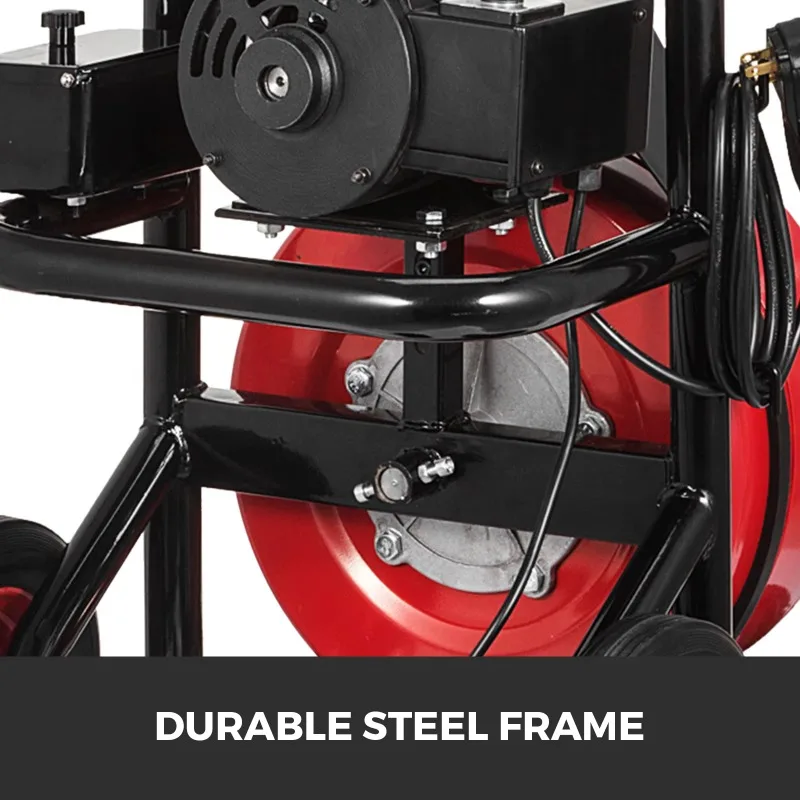 منظف تصريف أنابيب الصرف الصحي مقاس 75 × 3/8 بوصة، آلة تنظيف المجاري