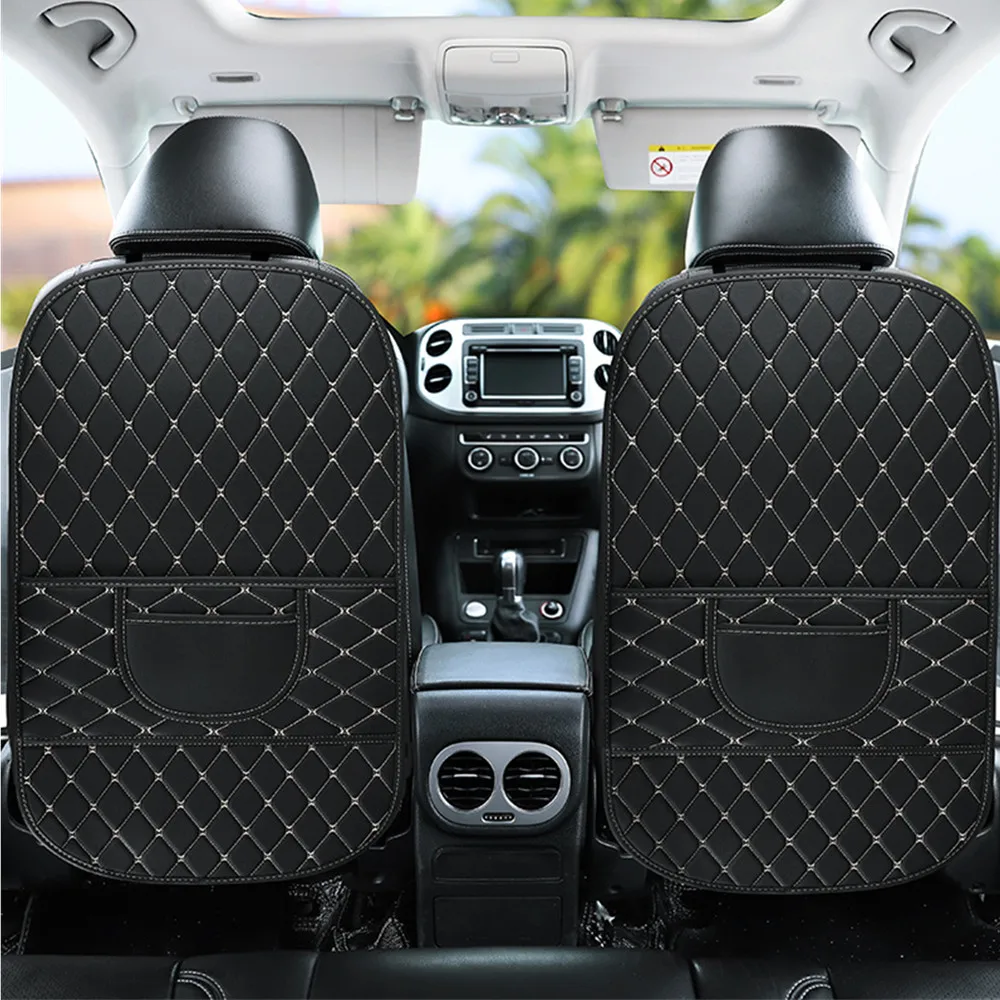 Car Accessories For Mercedes Benz GTC AMG GTS AMG G500/G55 AMG G63 AMG Viano Maybach S-Class Car Seat Back Cover Anti Kick Mat