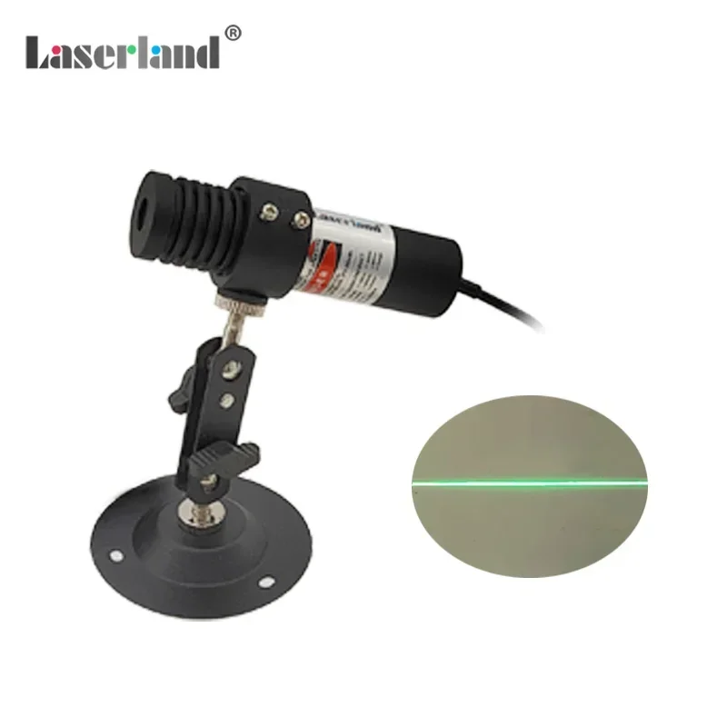 Water Resistant Anti-dust Green Laser Line Generator Projector Module Stone Woodwork Lumber Sawmill Cutting Alignment