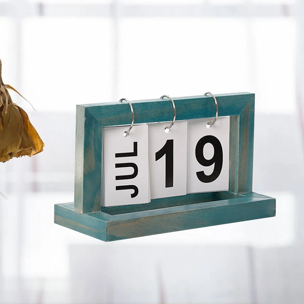 

Desktop Calendar Flip Wooden Creative High Home Page
