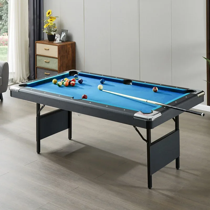 Klassieke Carambole 7FT 8FT 9FT Opvouwbare Pooltafel Biljart Snooker Pooltafel Met Bal Terugkeer