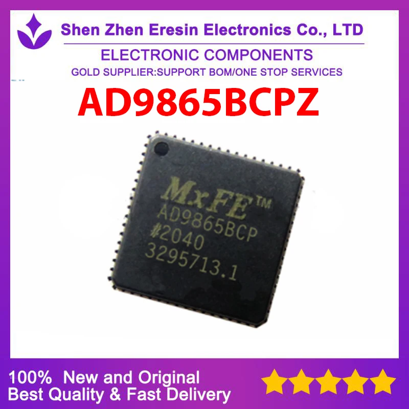 

Free shipping 10PCS/LOT AD9865BCPZ QFN64 New and original