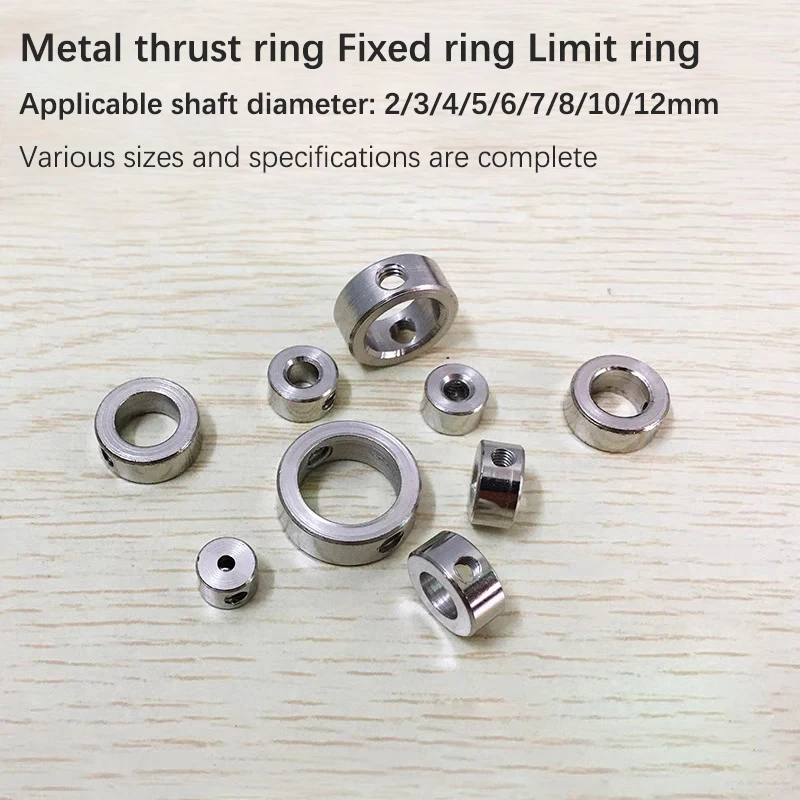 Limitador de broca para madeira, Depth Stop Collars, Positioner Limit Ring, Ferramentas de carpintaria, Ferramentas Acessórios, 2mm-12mm