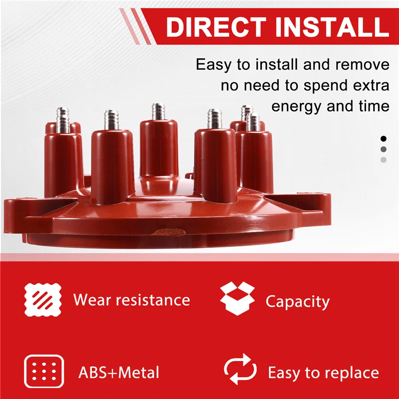 Reliable-1031580231&1031580002 Distributor Cap Kit For Mercedes Benz 190E 260E 300E 300TE 300SEL