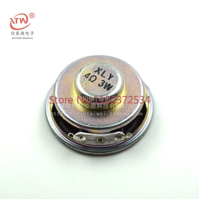 High-quality speaker 3W 4R 3W 4W speaker mini amplifier special rubber edge diameter 4CM