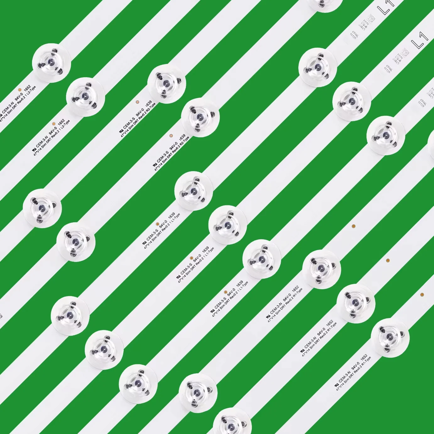 LED قطاع ل TX-47AS740 TX-47AS802B TX-47AS740B TX-47AS650E TX-47ASW654 TX-47ASW754 LC470DUF-VGF1 VG F1 6916L-1812A 6916L-1813A