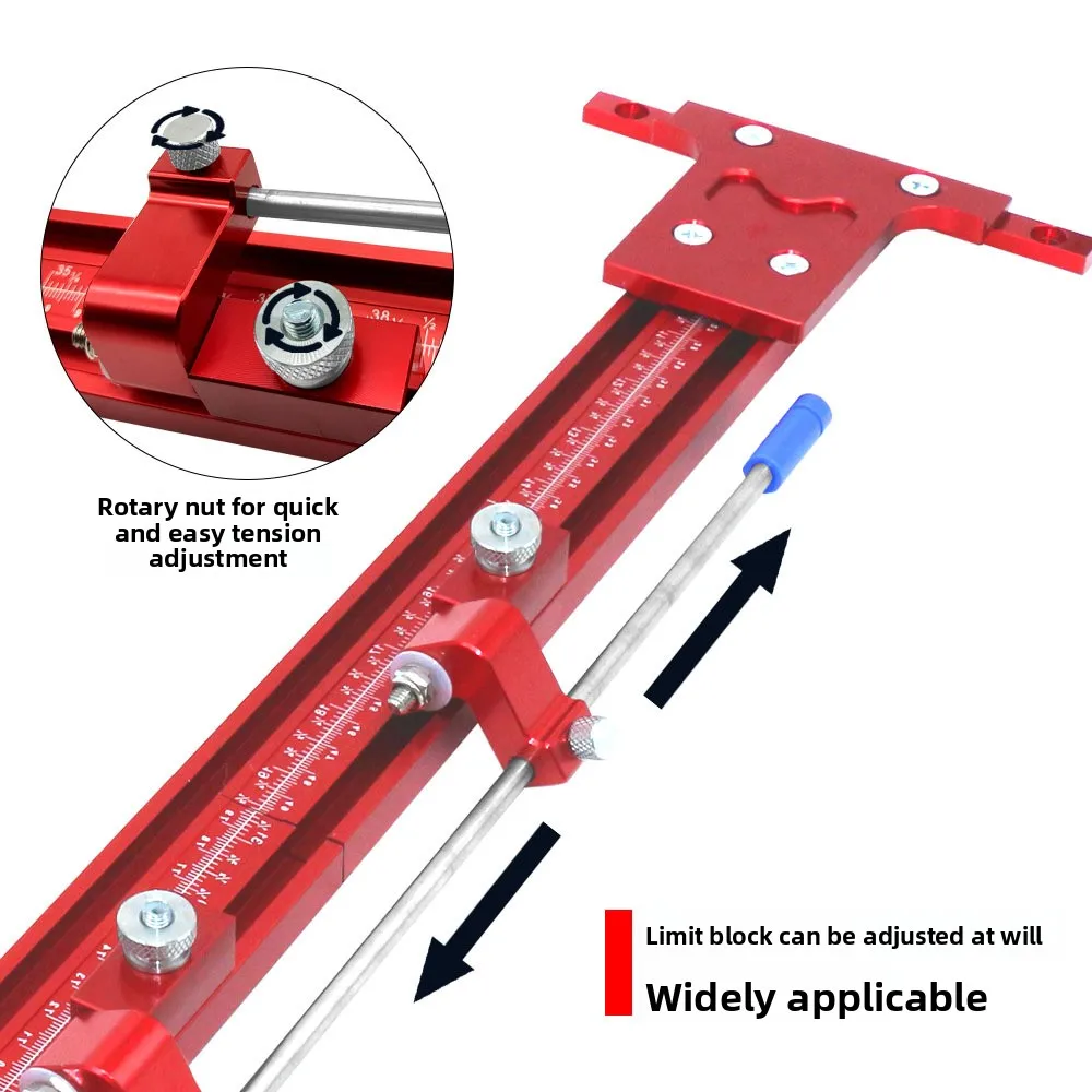 Woodworking Parallel Universal Guide Rail, Electric Circular Saw Auxiliary Guide Rail Compatible with Festo Makita Guide Rail view 2