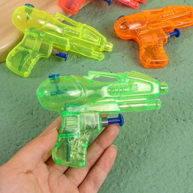 Wasser pistolen für Kinder Kinder Spielzeug Mini transparent spritzen Wasser pistole Jungen Mädchen Spray Kampfspiel Strand Blaster Wasser pistole Geschenke