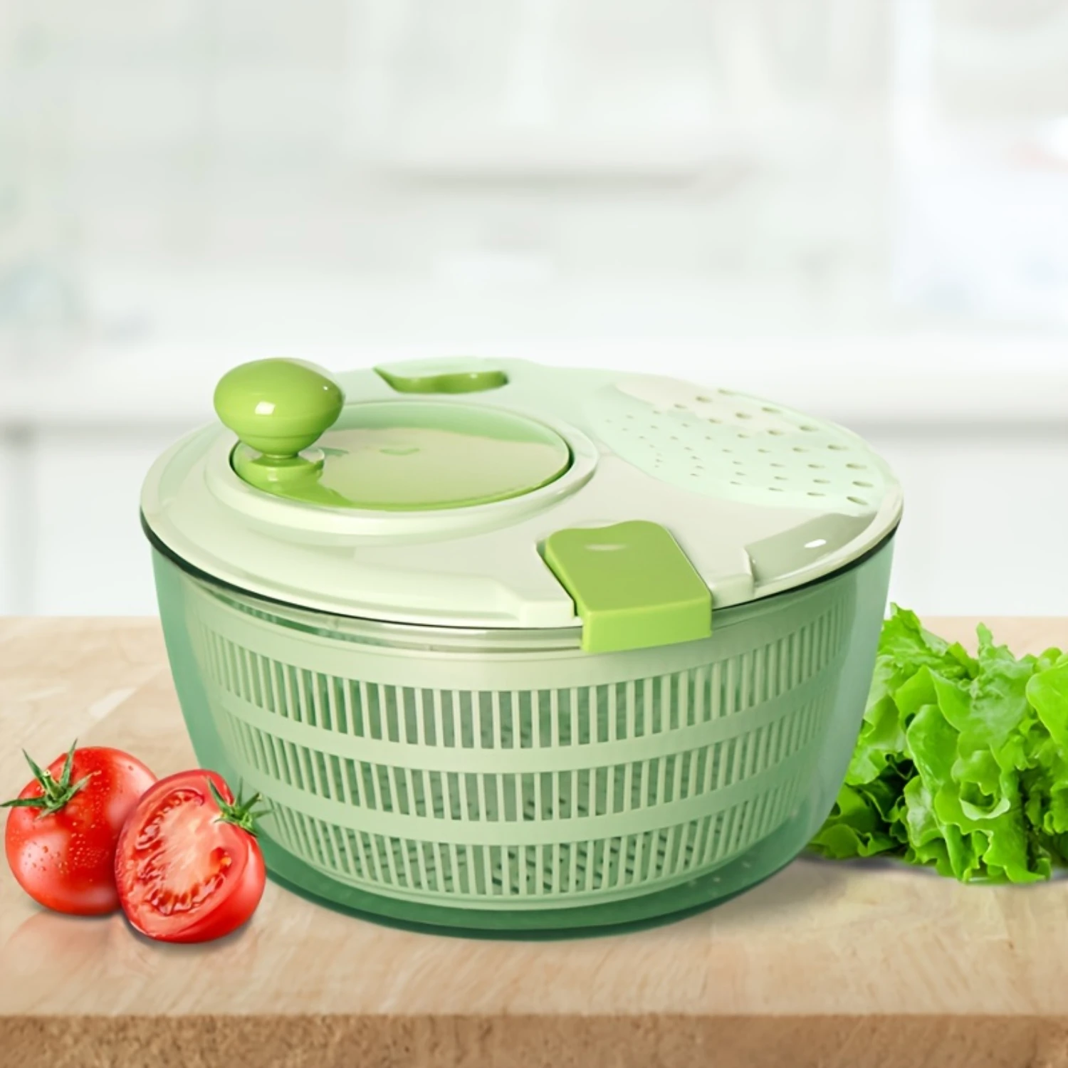 

Salad Dehydrator, A New High-speed And Highly Stable Vegetable And Fruit Washing Basket Dehydrator