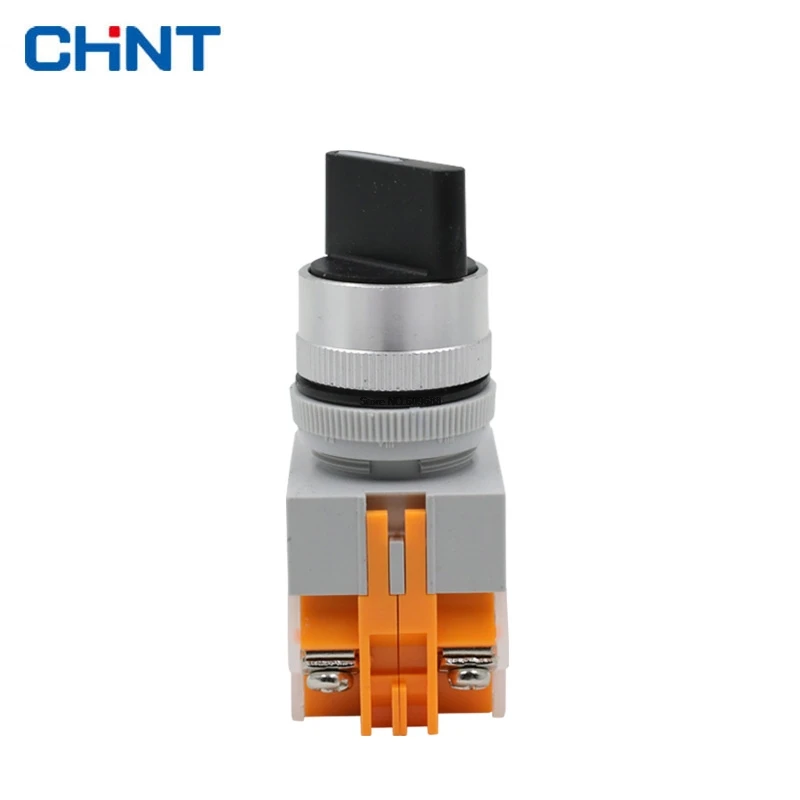 CHNT NP4 22mm Knob Push Button Switch Exchange NP4-11X/21 NP4-20X/31 Latching Switch 3 Positon 2 Postion NP4-11X/31