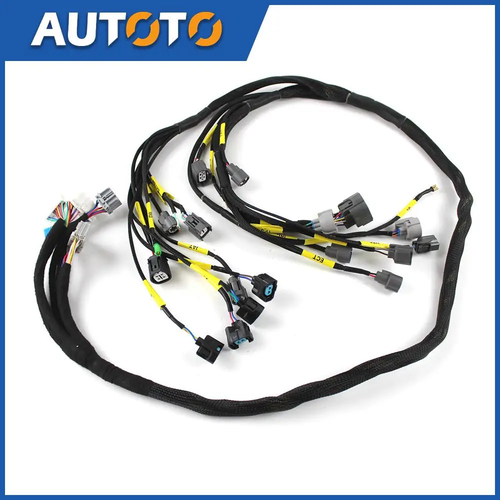 OBD2 Budget D B-series Tucked Engine Harness For Honda Civic Integra B16 B18 D16 OE# CNCH-OBD2-1 CNCHOBD21