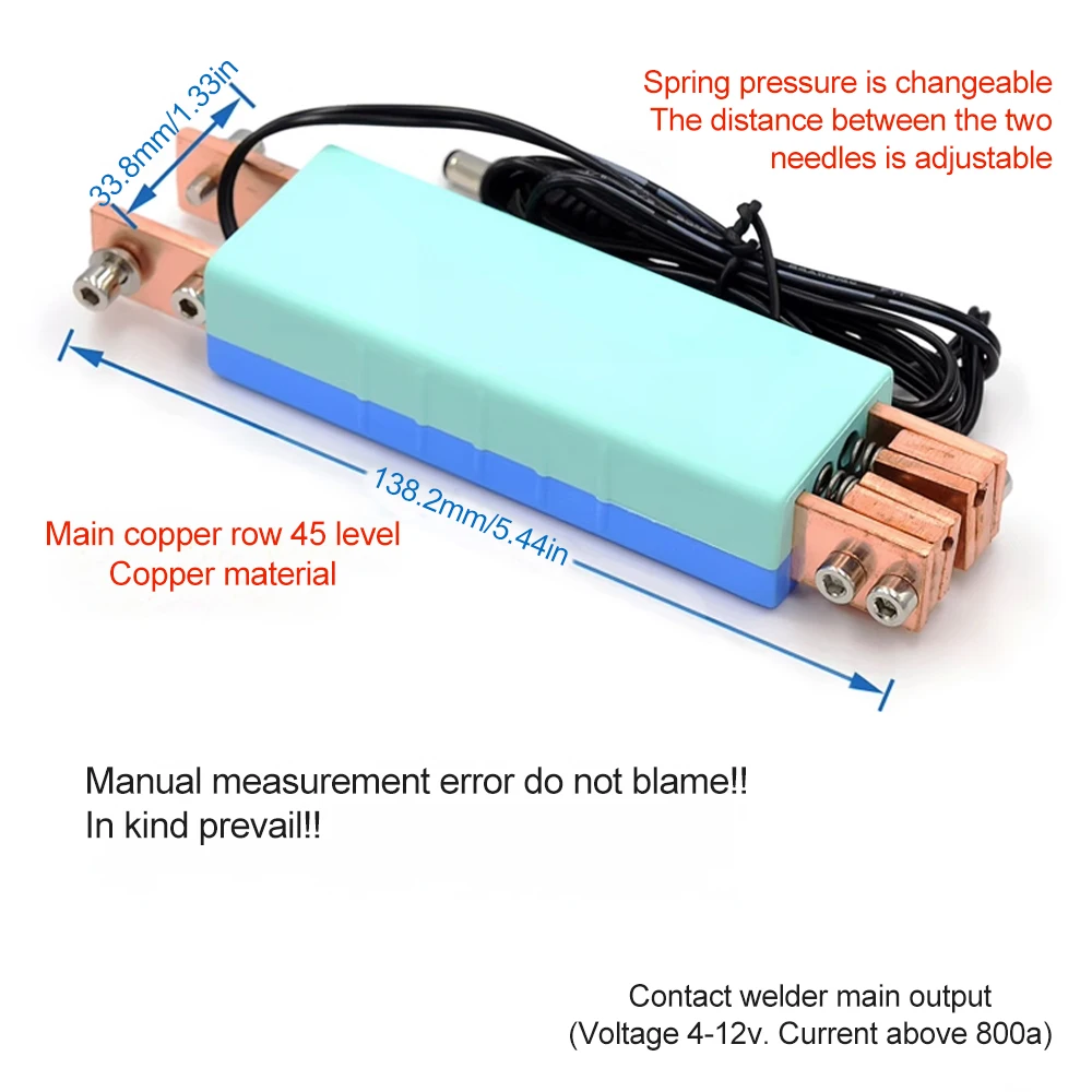 Handheld Spot Welding Pen Integrated Spot Welding Machine with Automatic Trigger Built-in Switch Spot Welder for 18650 Battery