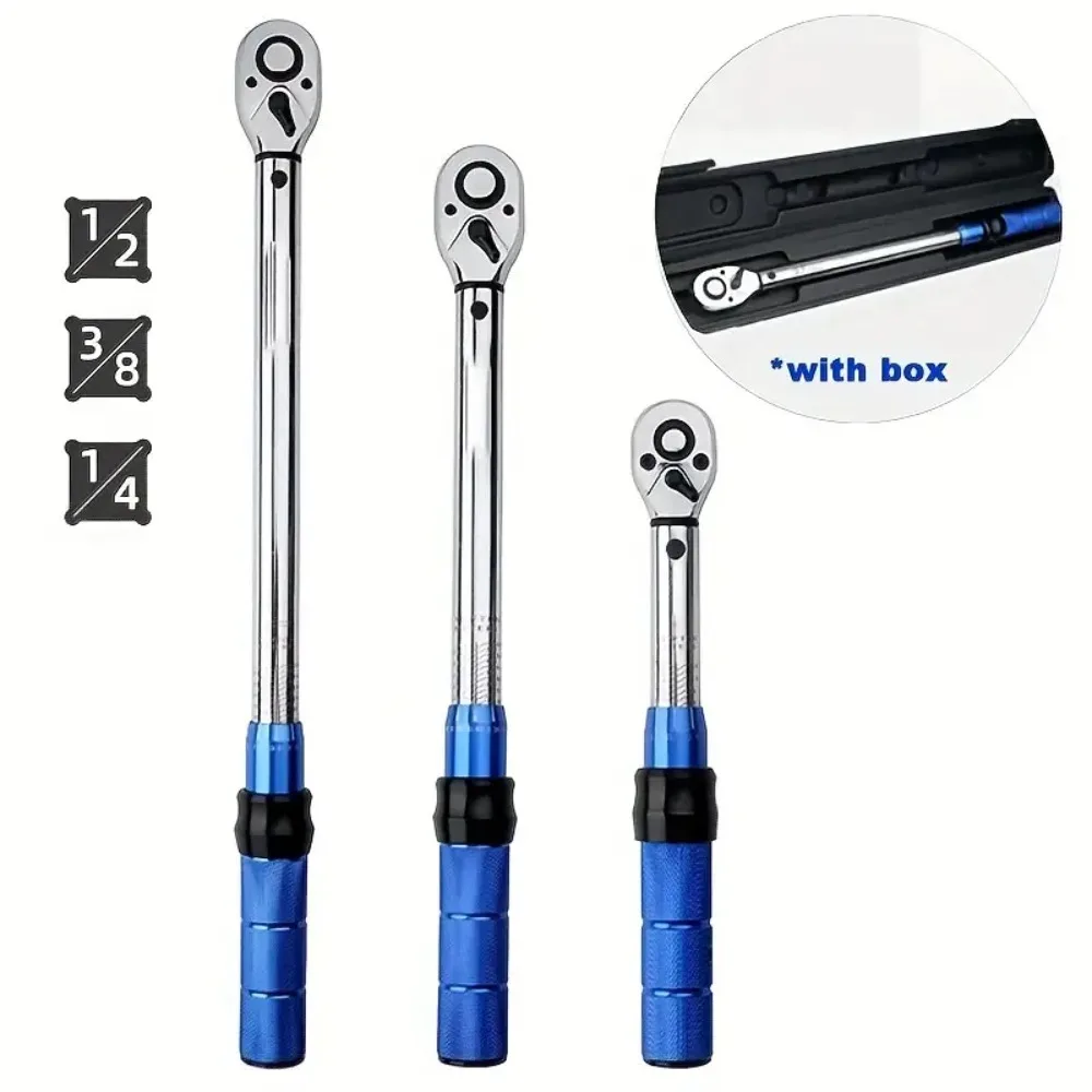 

Digital Torque Wrench 1/4 3/8 1/2 Drive Ratchet Spanner 5-25N.m High Precision Mechanical Tool