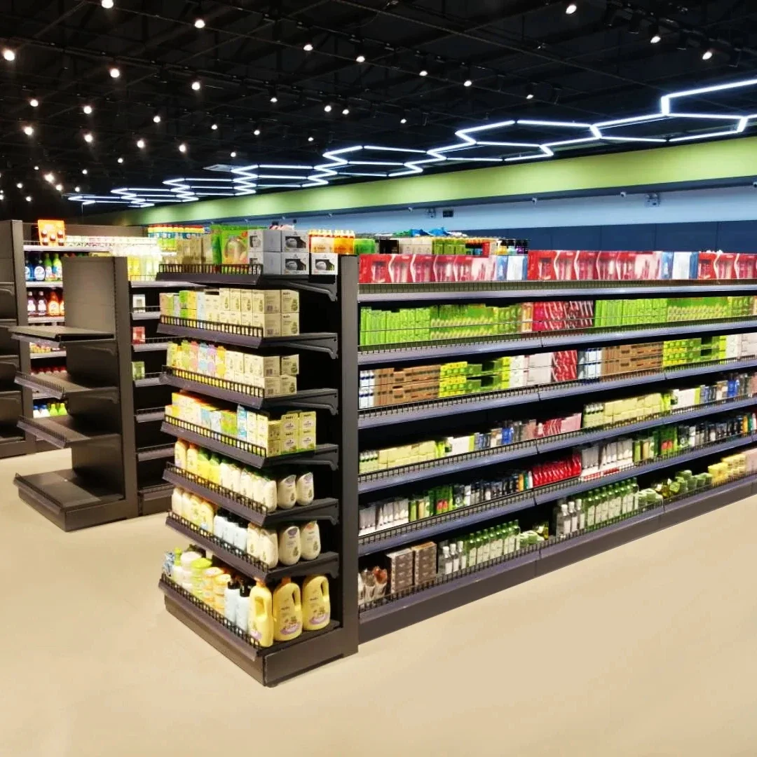 Shop Shelves Display Gondola Wooden Shelves Shops Types of Shops Rack Supermarket Shelving