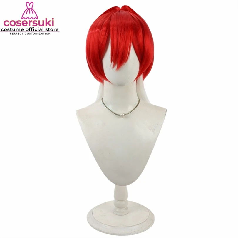 Shiboyugi: Playing Death Games to Put Food on the Table Beniya Cosplay Wig Halloween Headpiece Convention Event Headwear