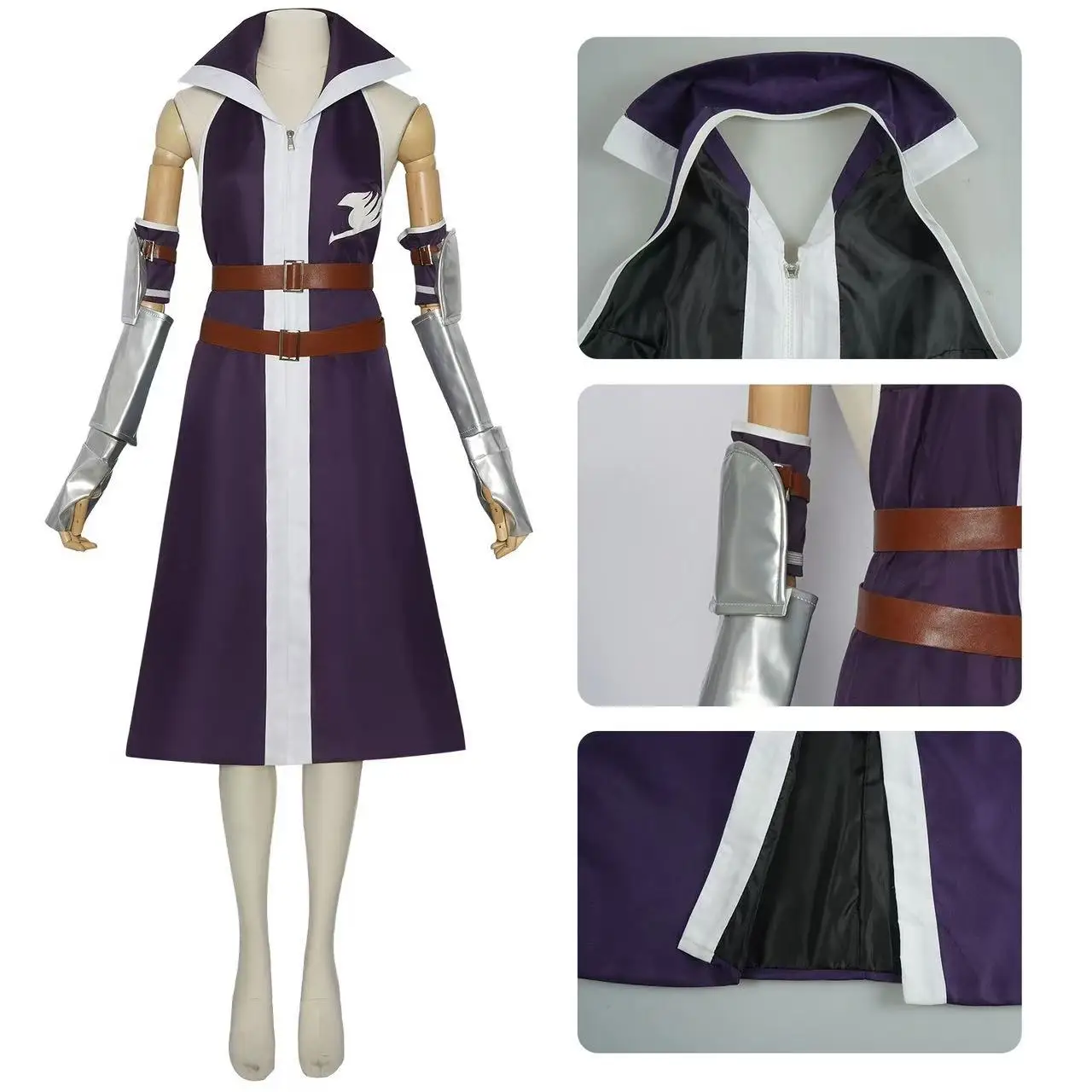 

Fairy Tail cosplay costume Erza set anime cosplay outfit suitable