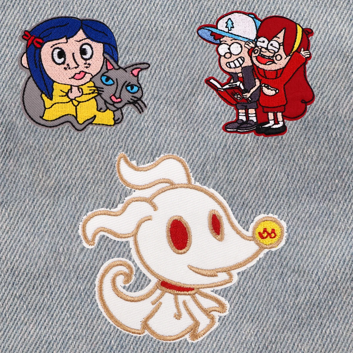 

Animated Movies Embroidery Patch Cartoon Applique For Clothing Thermoadhesive Iron On Patches For Jackets Sewing Stickers