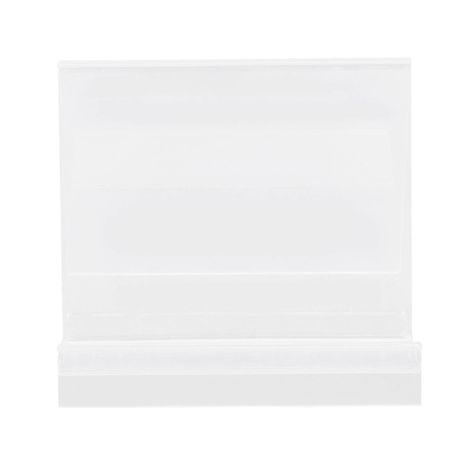 

2 Pcs Transparent Bookshelf Vinyl Record Holders Display Stands for Practical Acrylic Bracket School