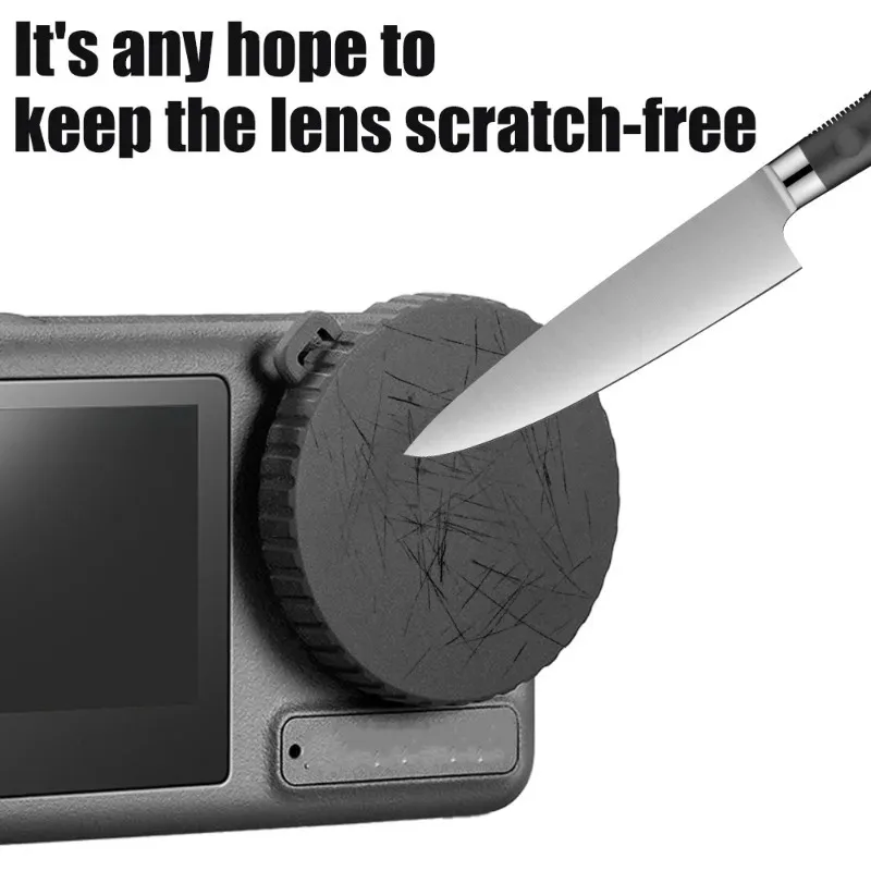 1-10PCS Lens Protective Cover for DJI Osmo Action 3 4 5 Pro Non Slip Silicone Dust-proof Camera Lens Protective Case Cap