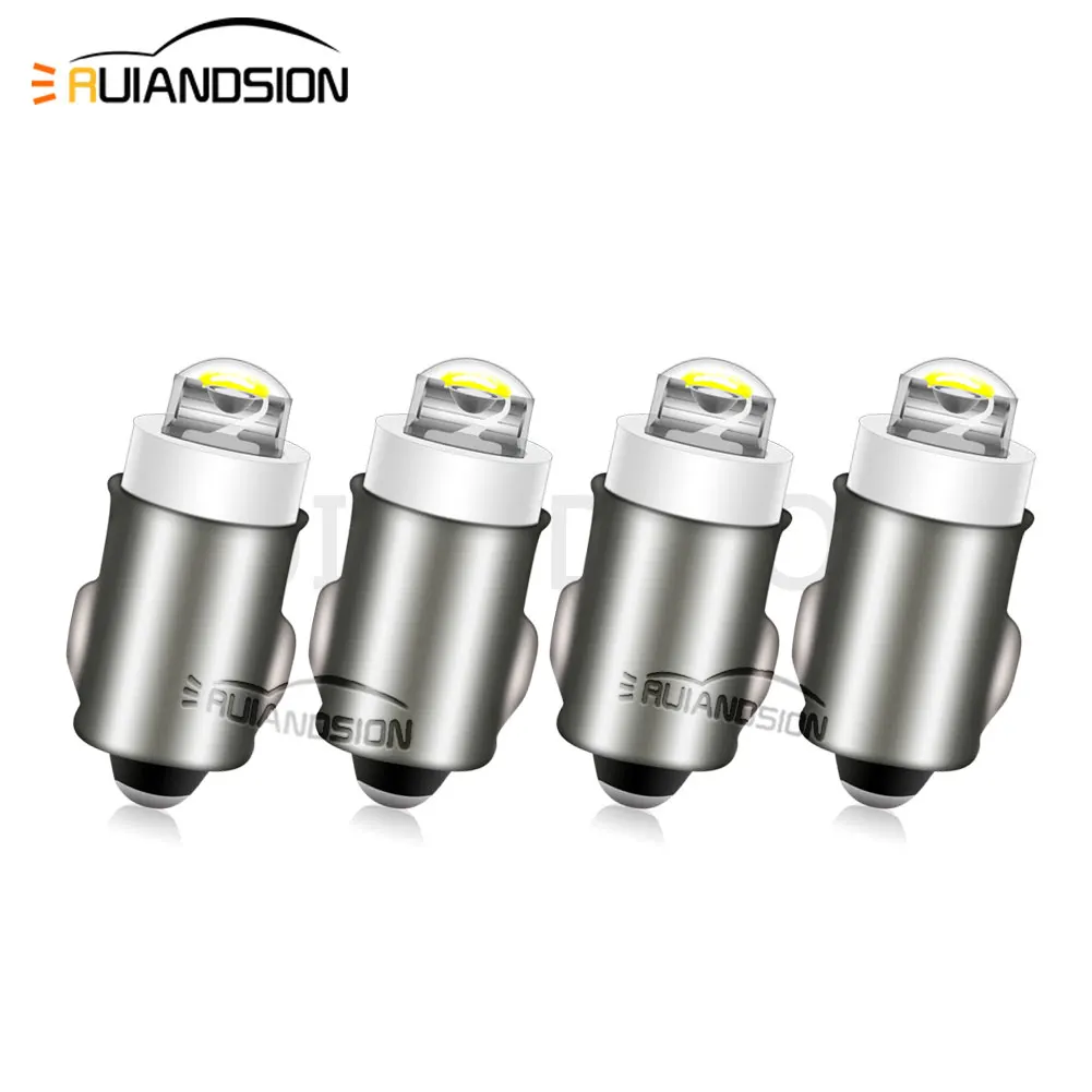 1/2/4PCS RUIANDSION BA7S LED Car Signal Light 12V COB Chip Fit Internal Instrument Panel Clearance Lamp For Old School Truck SUV