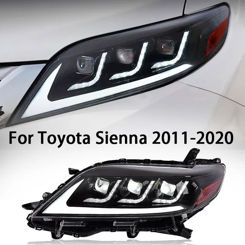 

LED Headlights For Toyota Sienna Senna 2011-20 LED headlamp assembly LED daytime running light LED dynamic turn signal headlamp