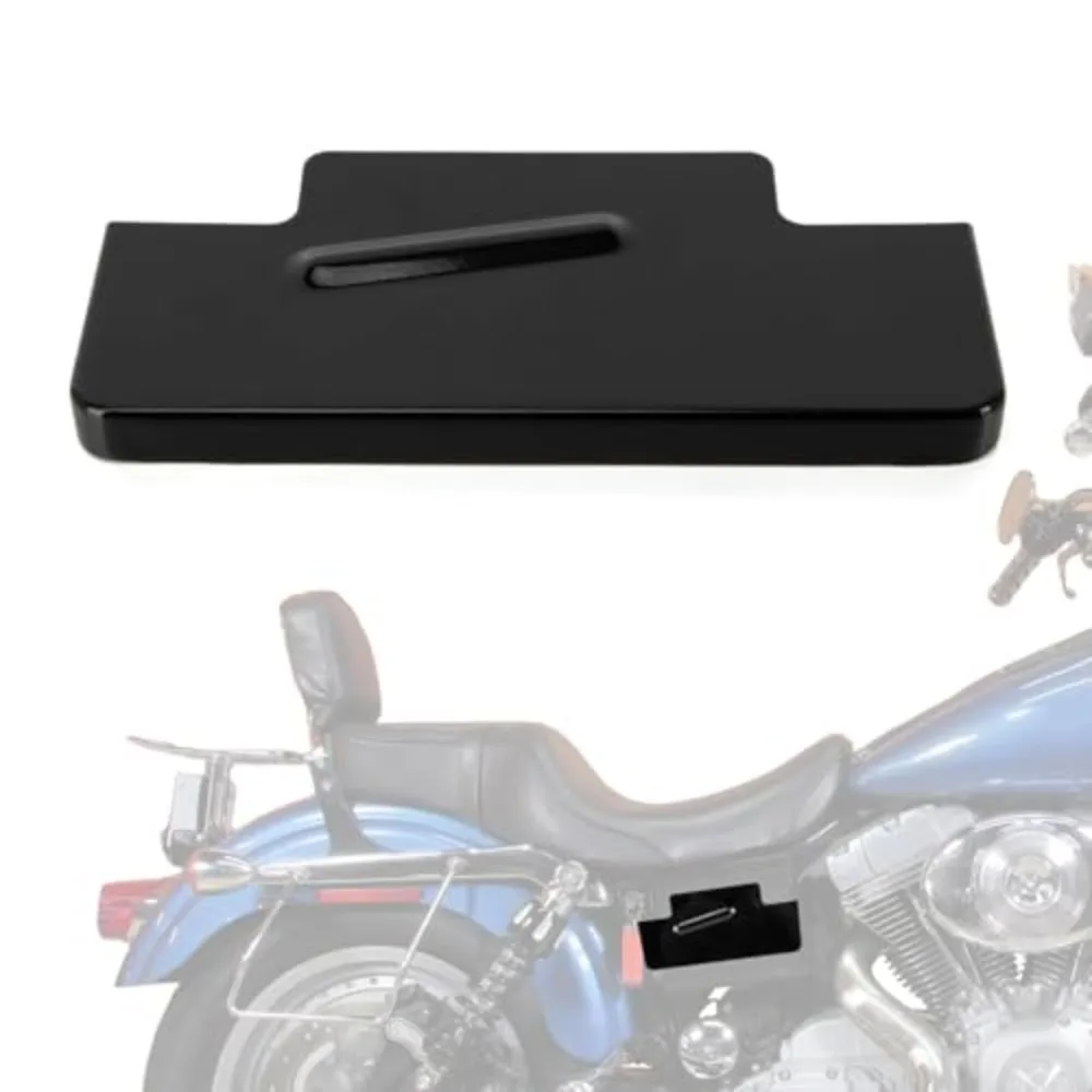 

Motorcycle Battery Cover Battery Protector Compatible for Harley Dyna Super Glide EFI FXDI FXDS FXDL FXDX 1997-2005 Shockproof